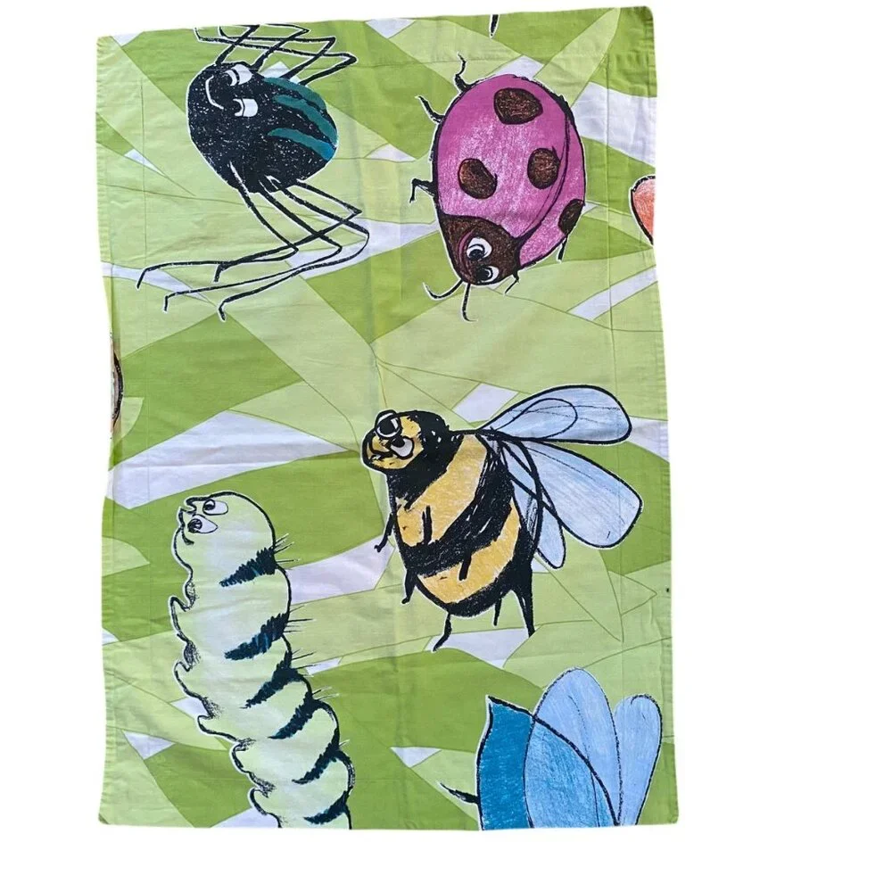 IKEA vibrant pillowcase